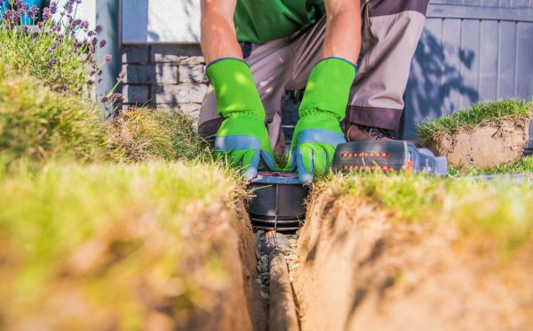 Sprinkler Line Leak Repair